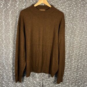 Tilliano Mock Neck Ribbed‎ Long Sleeve Light Weight Sweater Shirt